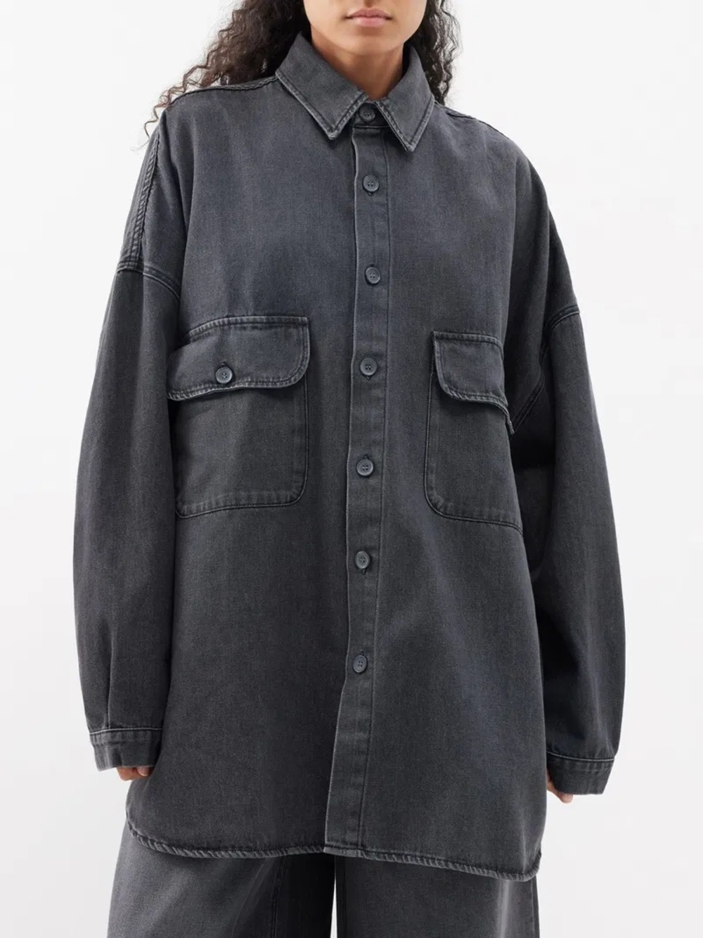 Frankie Shop Oversized “Dallas” Shirt